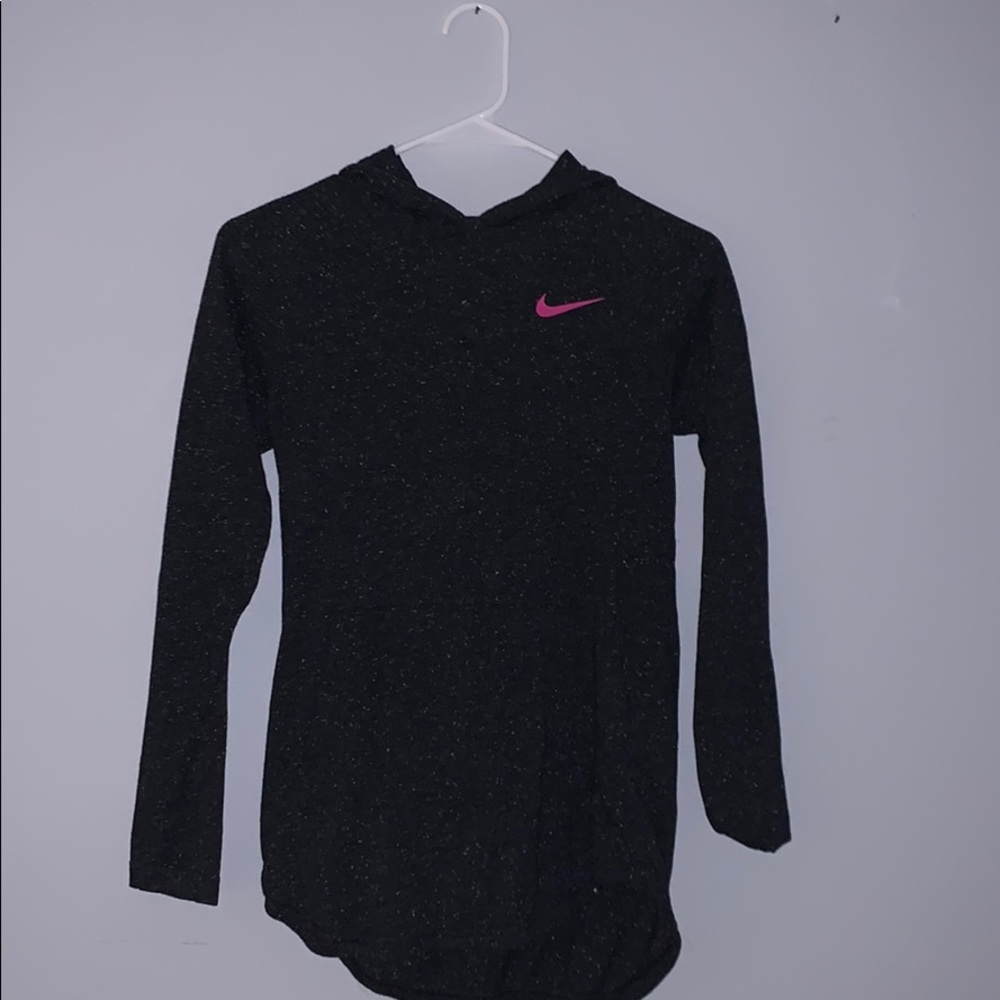 Nike hoodie with color flecks